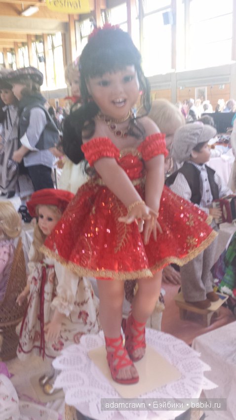 Мои впечатления от посещения интернациональной выставки кукол в Германии. Puppen Festival in Neustadt, Coburg, 2016. Фотоотчет (фото 8)