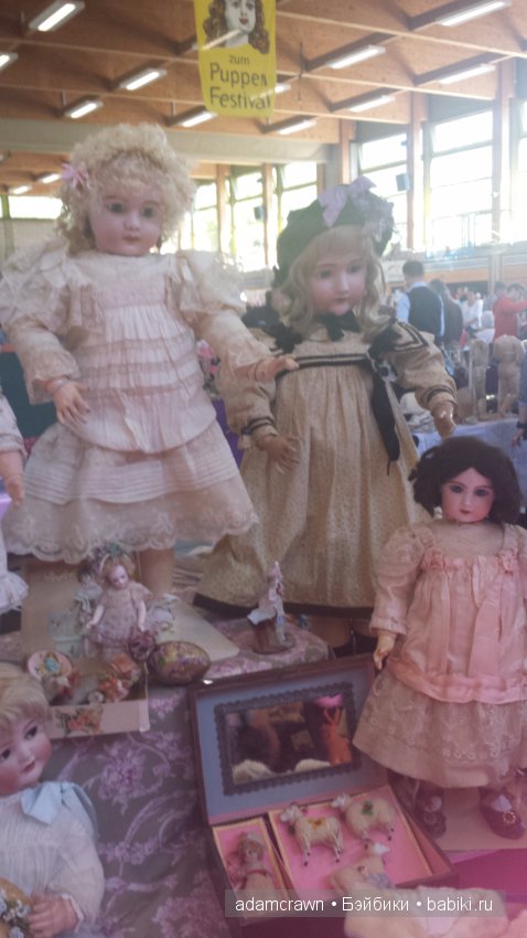 Мои впечатления от посещения интернациональной выставки кукол в Германии. Puppen Festival in Neustadt, Coburg, 2016. Фотоотчет (фото 5)