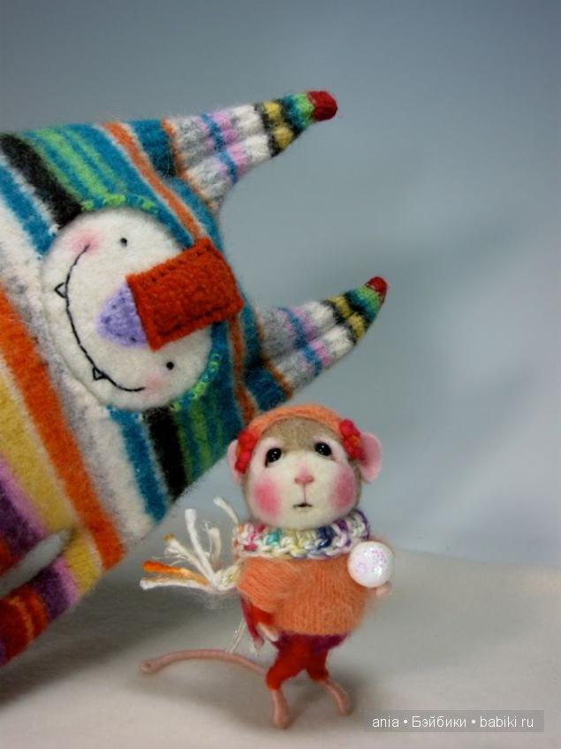 Авторские игрушки Amanda Katzenmeyer. Из старых свитеров (фото 2)