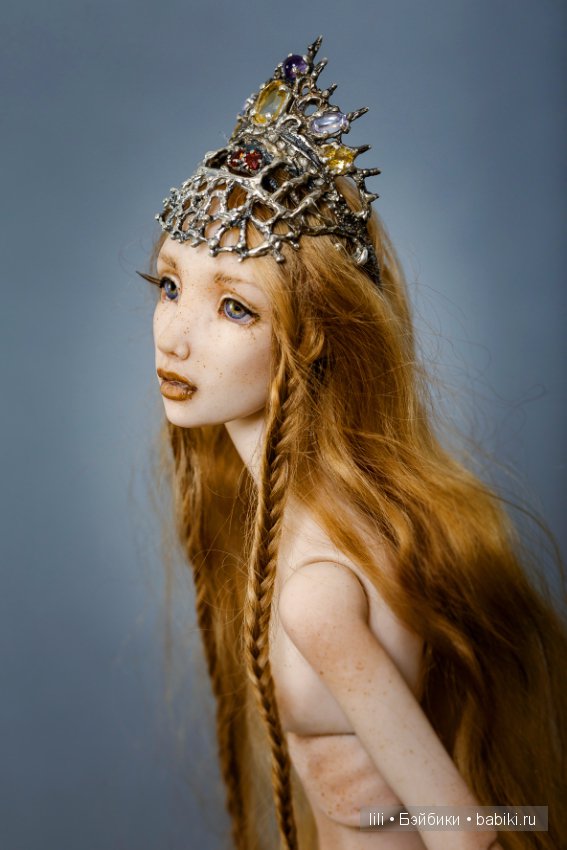 Авторские шарнирные куклы Ольги Гудилиной. Коллекция "Драгоценности вне времени"