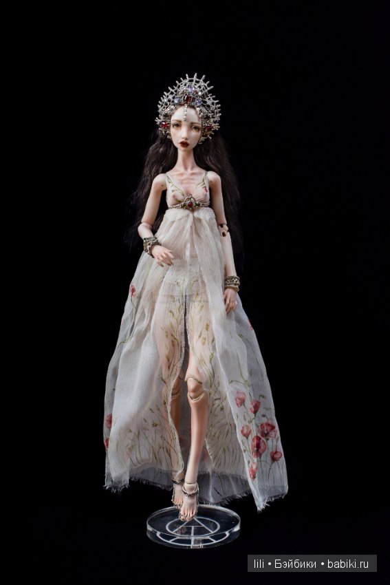 Авторские шарнирные куклы Ольги Гудилиной. Коллекция "Драгоценности вне времени"