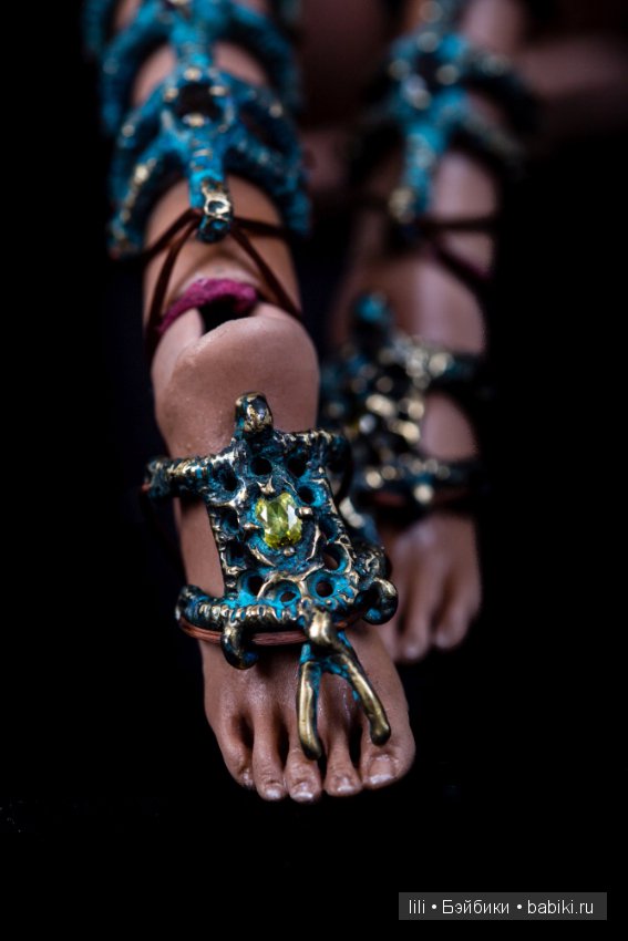 Авторские шарнирные куклы Ольги Гудилиной. Коллекция "Драгоценности вне времени" (фото 10)