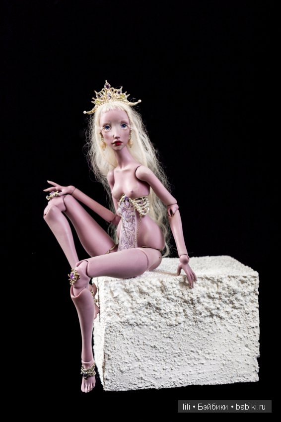 Авторские шарнирные куклы Ольги Гудилиной. Коллекция "Драгоценности вне времени" (фото 3)