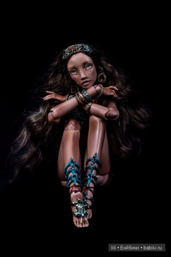 Авторские шарнирные куклы Ольги Гудилиной. Коллекция "Драгоценности вне времени"