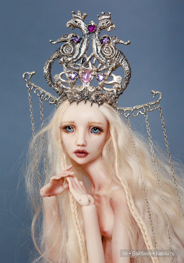 Авторские шарнирные куклы Ольги Гудилиной. Коллекция "Драгоценности вне времени"