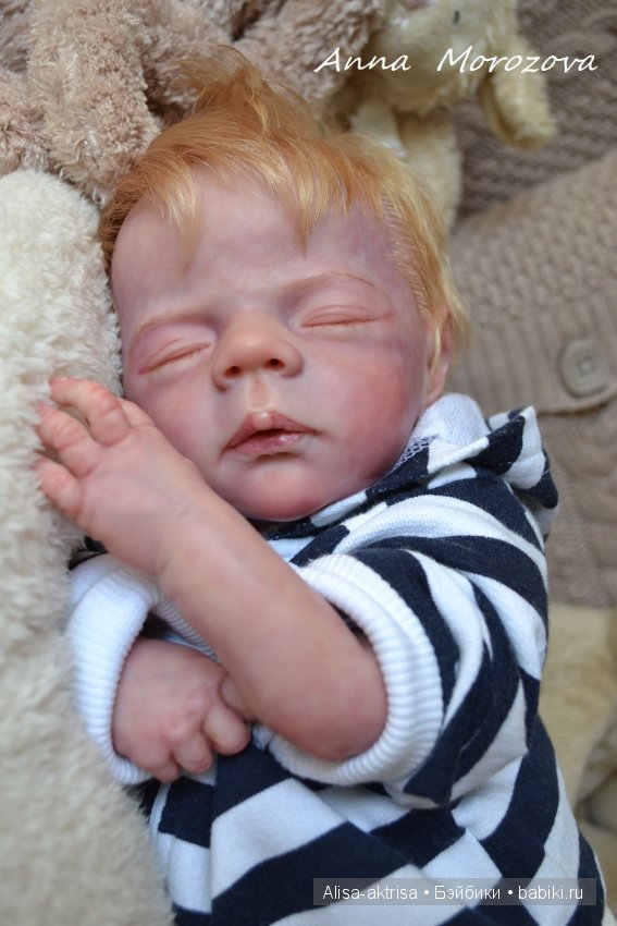 Вольке 2 - Пшеничный мальчик.Кукла реборн Анны Морозовой