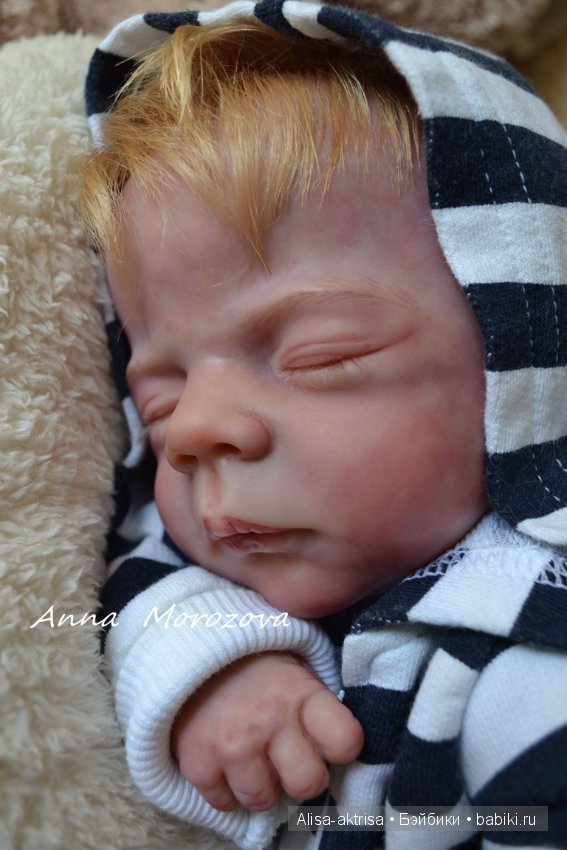 Вольке 2 - Пшеничный мальчик.Кукла реборн Анны Морозовой