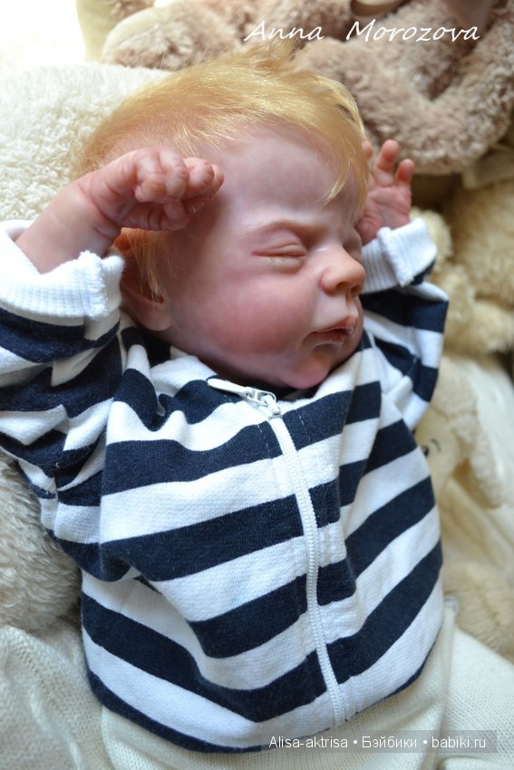 Вольке 2 - Пшеничный мальчик.Кукла реборн Анны Морозовой