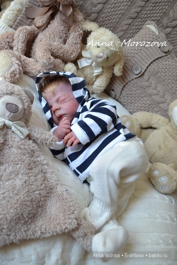 Вольке 2 - Пшеничный мальчик.Кукла реборн Анны Морозовой