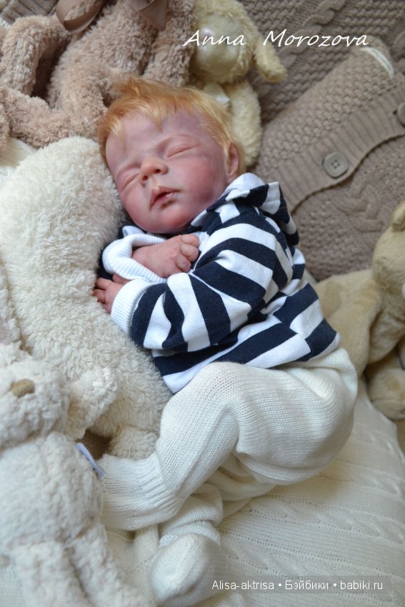Вольке 2 - Пшеничный мальчик.Кукла реборн Анны Морозовой