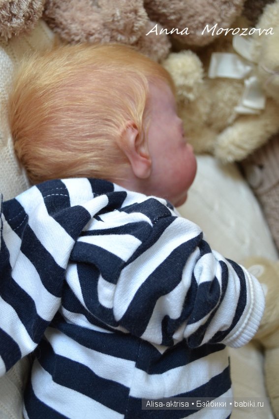 Вольке 2 - Пшеничный мальчик.Кукла реборн Анны Морозовой (фото 3)