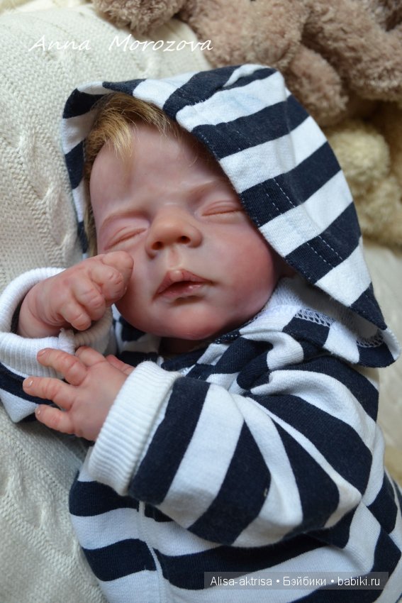 Вольке 2 - Пшеничный мальчик.Кукла реборн Анны Морозовой