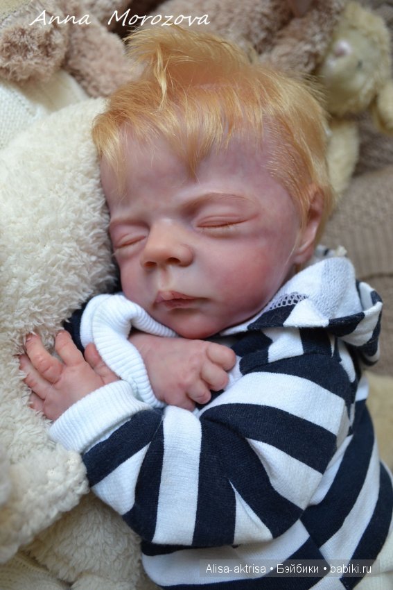 Вольке 2 - Пшеничный мальчик.Кукла реборн Анны Морозовой