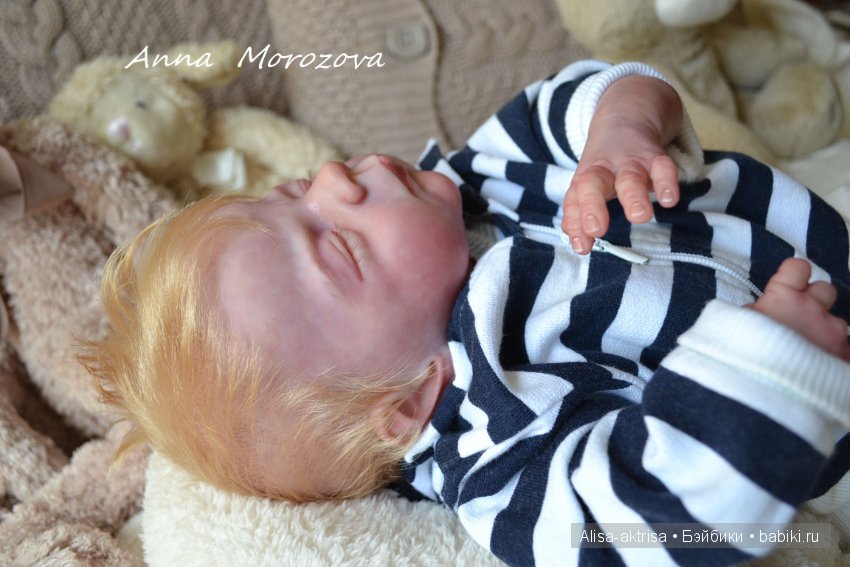 Вольке 2 - Пшеничный мальчик.Кукла реборн Анны Морозовой