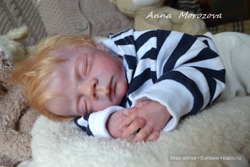 Вольке 2 - Пшеничный мальчик.Кукла реборн Анны Морозовой