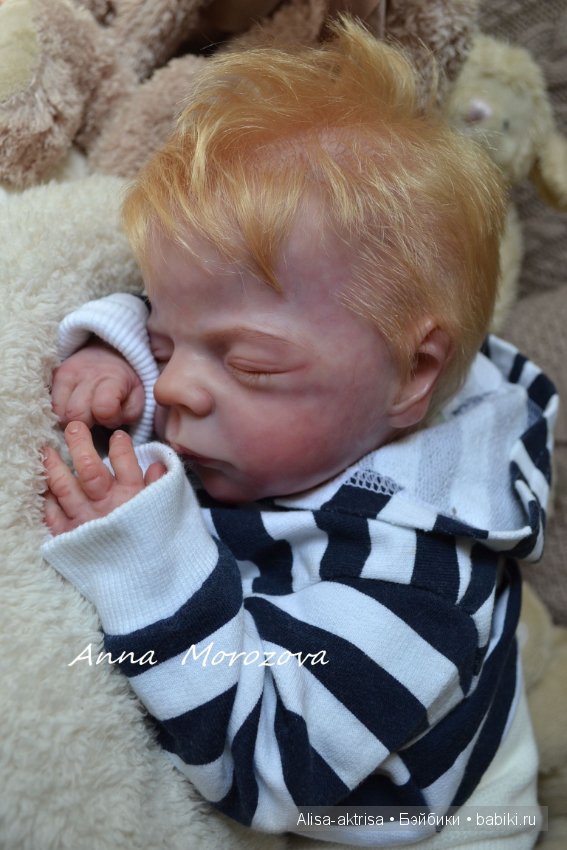 Вольке 2 - Пшеничный мальчик.Кукла реборн Анны Морозовой