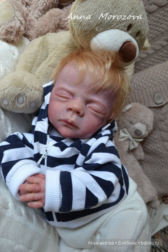 Вольке 2 - Пшеничный мальчик.Кукла реборн Анны Морозовой