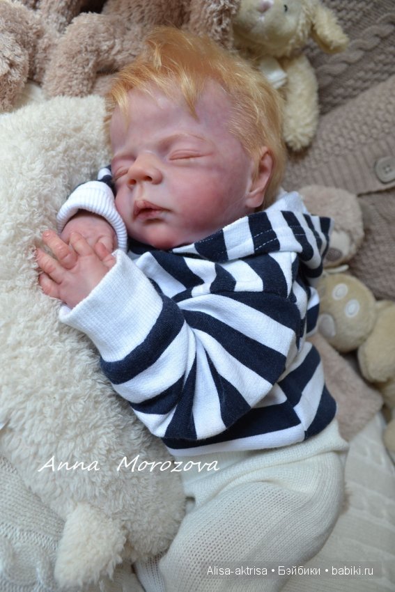 Вольке 2 - Пшеничный мальчик.Кукла реборн Анны Морозовой