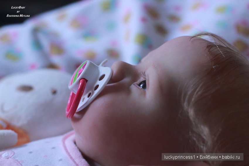 Ангелочек из молда Ларри, кукла реборн Екатерины Метлиной