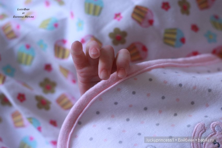 Ангелочек из молда Ларри, кукла реборн Екатерины Метлиной