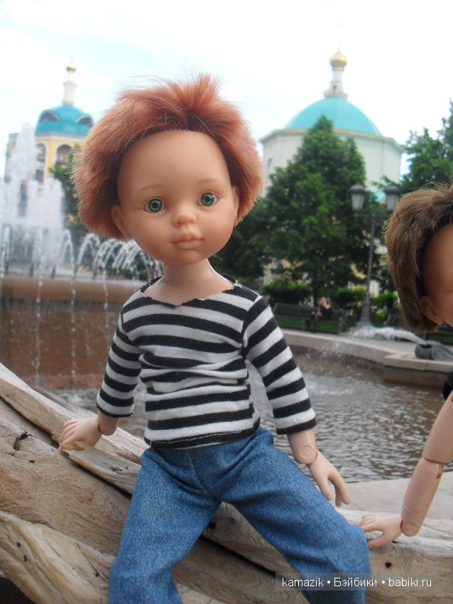 Мои мальчики гуляют по Москве