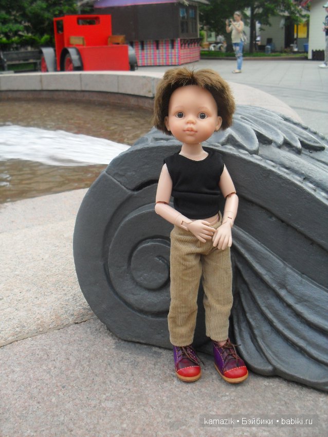 Мои мальчики гуляют по Москве