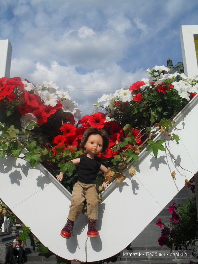 Мои мальчики гуляют по Москве