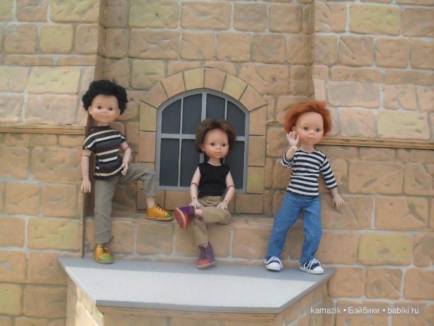 Мои мальчики гуляют по Москве