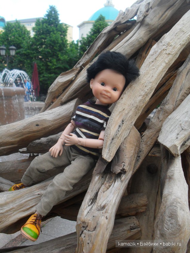 Мои мальчики гуляют по Москве