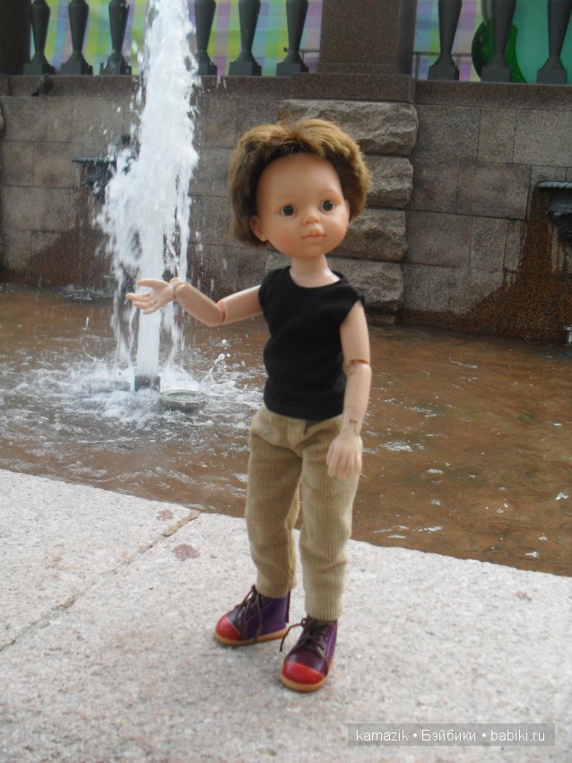 Мои мальчики гуляют по Москве