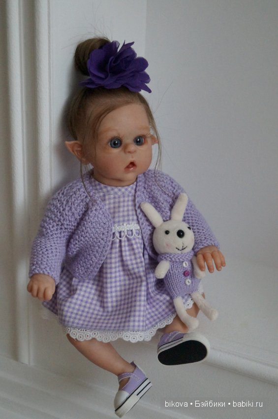 Офелия ,кукла реборн Натальи Кудрявцевой (фото 9)