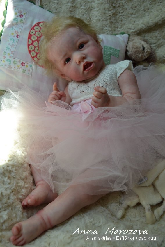 Туту и Саския. Кукла реборн Анны Морозовой