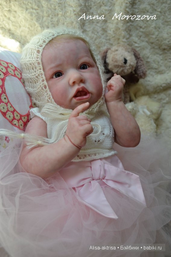 Туту и Саския. Кукла реборн Анны Морозовой (фото 9)