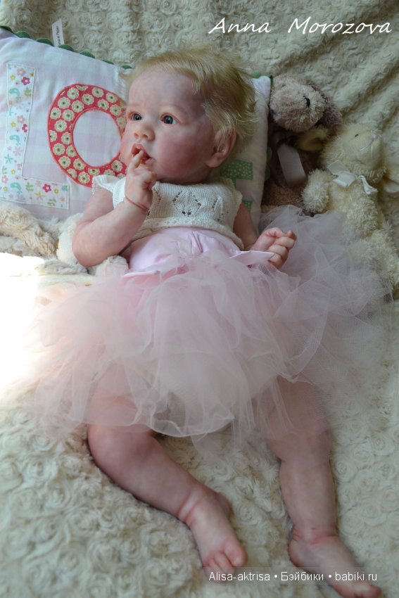 Туту и Саския. Кукла реборн Анны Морозовой