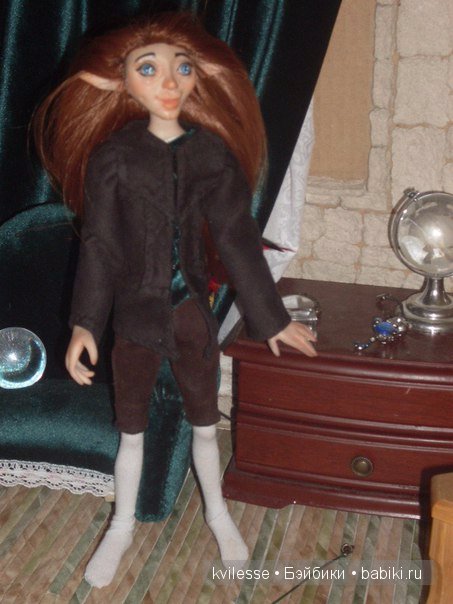 Ботинки для эльфика — Авторские куклы ручной работы: текстильные (фото 3)