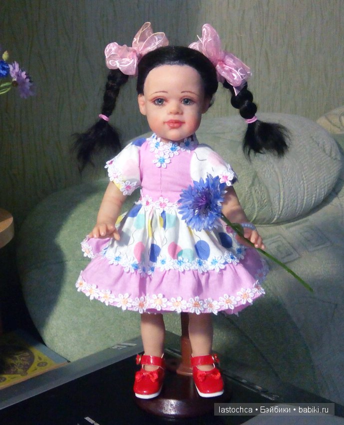 Лурдес - авторская кукла Елены Ткаченко (фото 2)