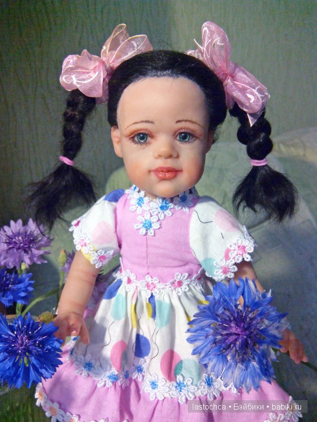 Лурдес - авторская кукла Елены Ткаченко (фото 4)