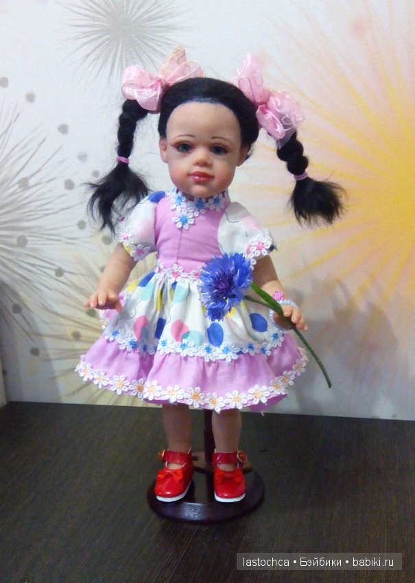 Лурдес - авторская кукла Елены Ткаченко