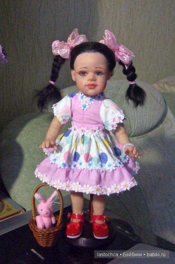 Лурдес - авторская кукла Елены Ткаченко (фото 7)