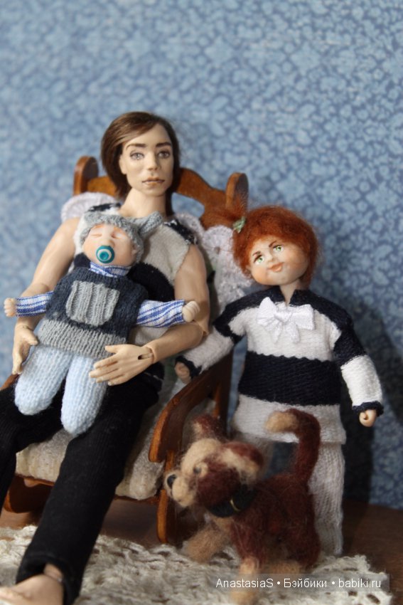 ШуНечка, мини кукла для домика (фото 7)