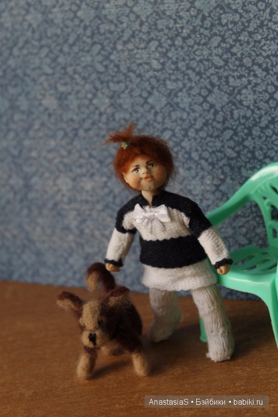 ШуНечка, мини кукла для домика (фото 6)