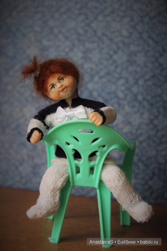 ШуНечка, мини кукла для домика (фото 4)