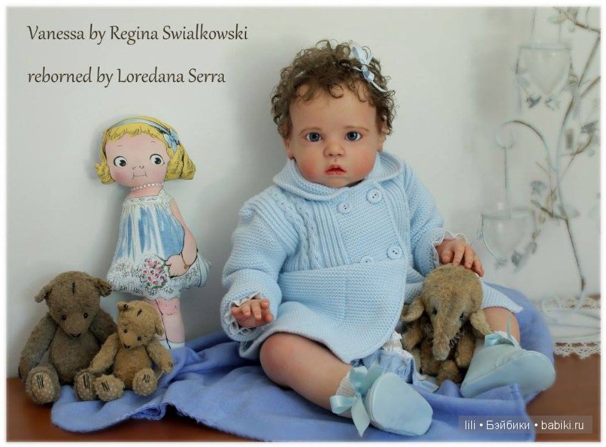 Новый молд куклы реборн Vanessa от Regina Swialkowski