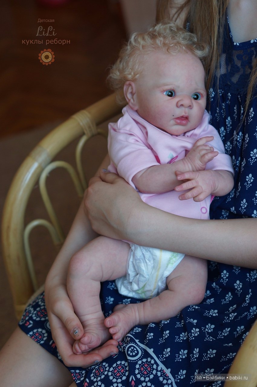 Моя малышка реборн Эричка