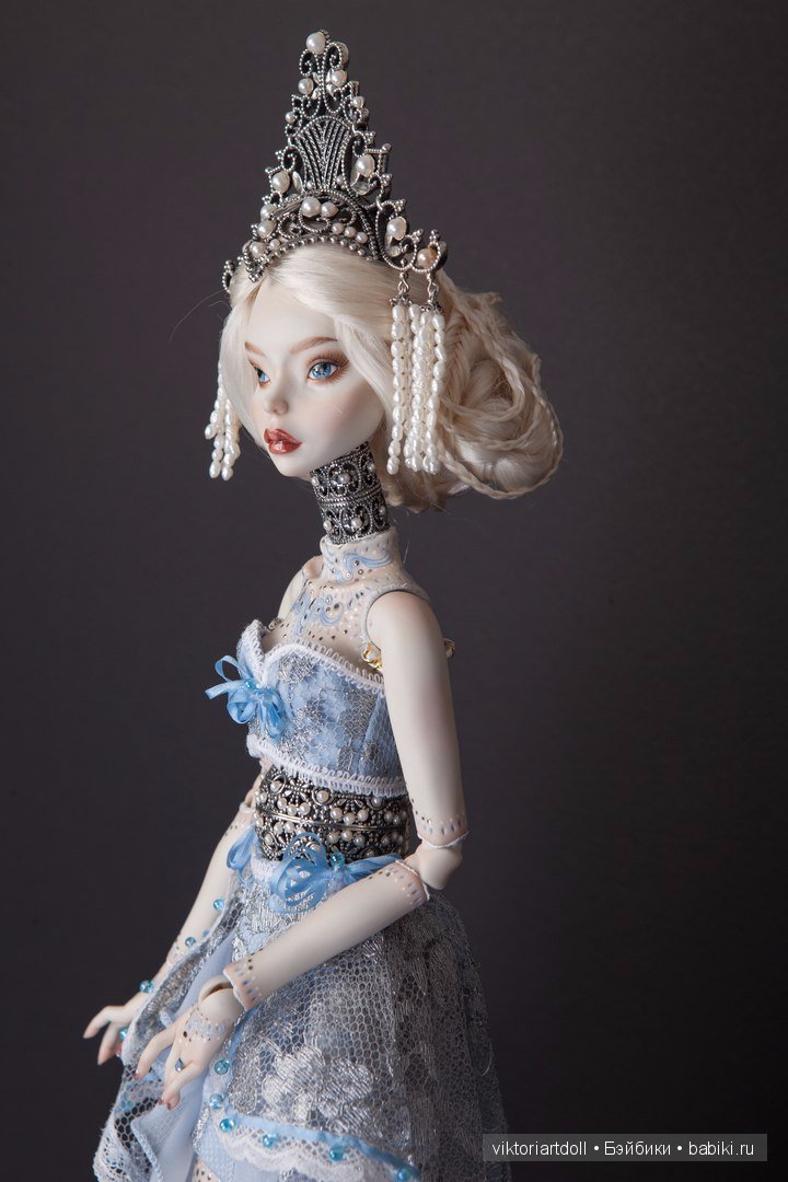 Рада представить вам мою новую "Премиум" коллекцию. Авторские шарнирные куклы (фото 2)