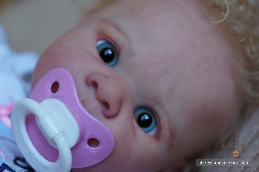 Моя малышка реборн из молда Eric
