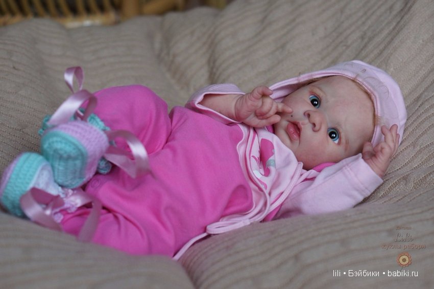 Моя малышка реборн из молда Eric