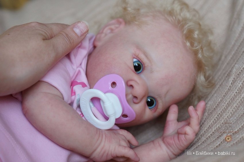 Моя малышка реборн из молда Eric