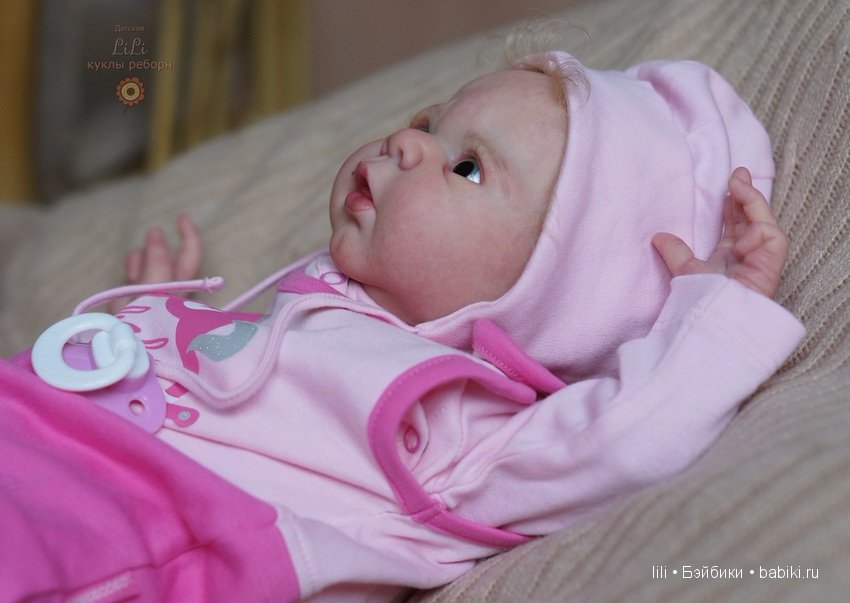 Моя малышка реборн из молда Eric
