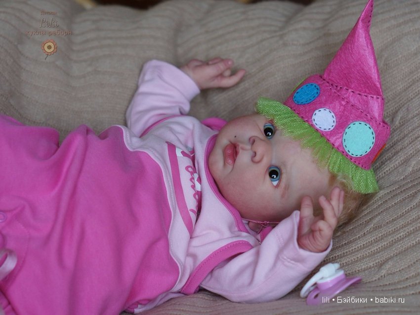 Моя малышка реборн из молда Eric (фото 5)